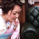 Illustration for article titled Biting a Leather Sofa on Japanese TV To See If It's Chocolate